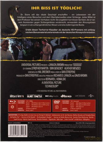 Sssssnake Kobra (Wążżżż) [Blu-Ray]+[DVD]