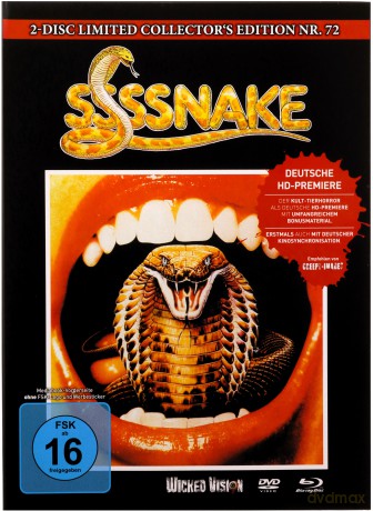 Sssssnake Kobra (Wążżżż) [Blu-Ray]+[DVD]