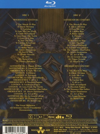 Sabaton: Swedish Empire Live (digipack) [2Blu-Ray]