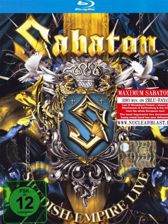 Sabaton: Swedish Empire Live (digipack) [2Blu-Ray]
