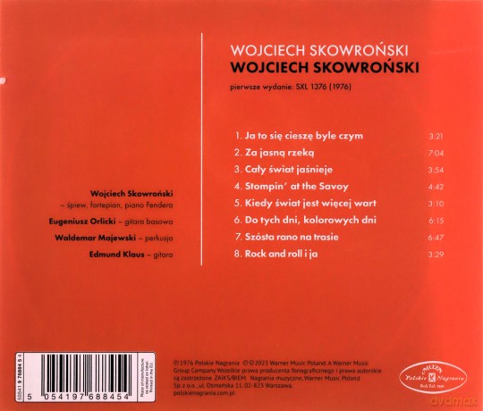 Wojciech Skowroński: Wojciech Skowroński [CD]