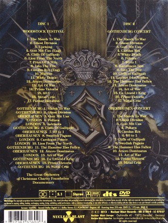 Sabaton: Swedish Empire Live (digipack) [2DVD]