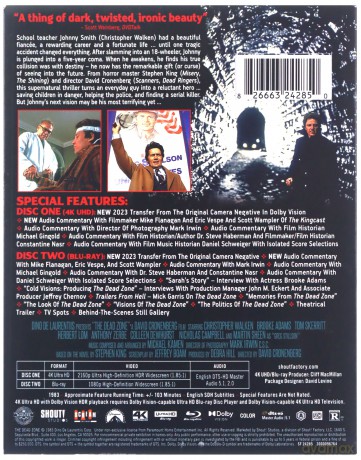 The Dead Zone (Martwa strefa) [Blu-Ray 4K]+[Blu-Ray]