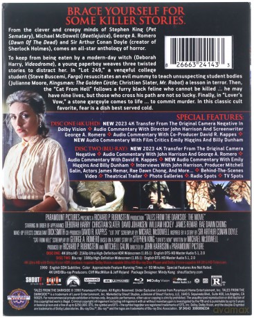 Tales from the Darkside: The Movie (Opowieści z ciemnej strony) [Blu-Ray 4K]+[Blu-Ray]