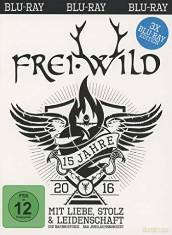 Frei.Wild: 15 Jahre mit Liebe, Stolz und Leidenschaft [3xBlu-Ray]