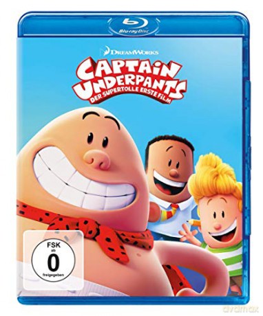 Captain Underpants: The First Epic Movie (Kapitan Majtas: Pierwszy wielki film) [Blu-Ray]