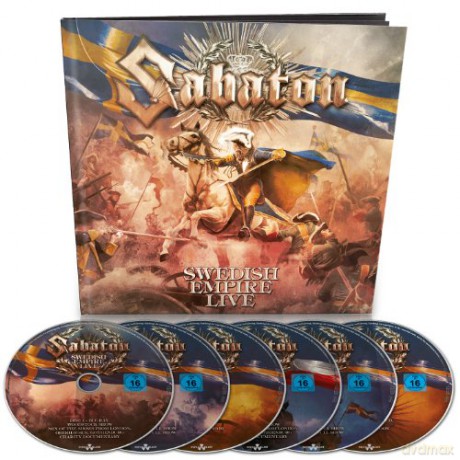 Sabaton: Swedish Empire Live (digibook) [2xBlu-Ray]+[3DVD]+[CD]