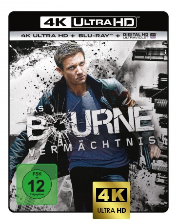 The Bourne Legacy (Dziedzictwo Bourne'a) [Blu-Ray 4K]+[Blu-Ray]