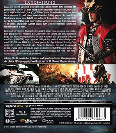 The Admiral: Roaring Currents (1597: Bitwa pod Myeong-ryang) [Blu-Ray]