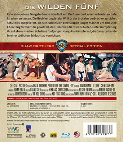The Savage Five [Blu-Ray]