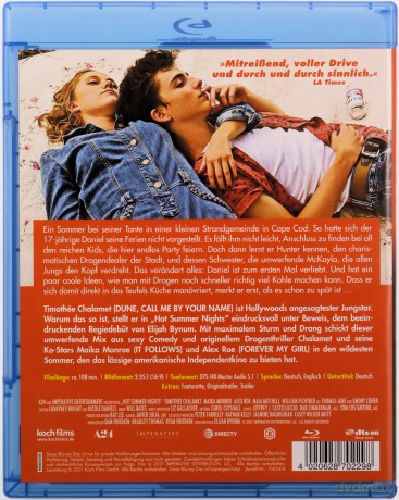 Hot Summer Nights (Gorące letnie noce) [Blu-Ray]