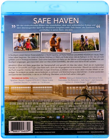 Safe Haven (Bezpieczna przystań) [Blu-Ray]