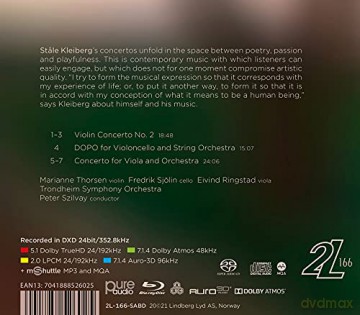 Stale Kleiberg: Violinkonzert [Blu-Ray]+[SACD]