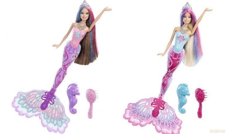 Barbie Lalka Syrenka zmieniająca kolor X9177 [ZABAWKA]