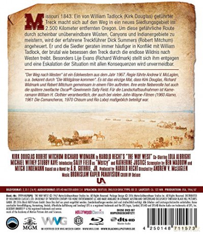 The Way West (Zachodni szlak) [Blu-Ray]