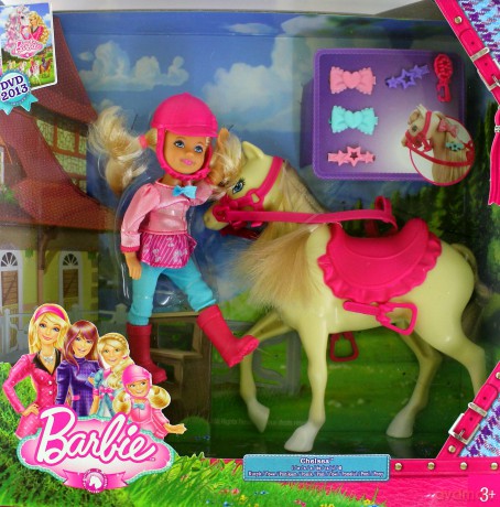 Barbie Lalka Chelsea i Kucyk z filmu X8412 [ZABAWKA]