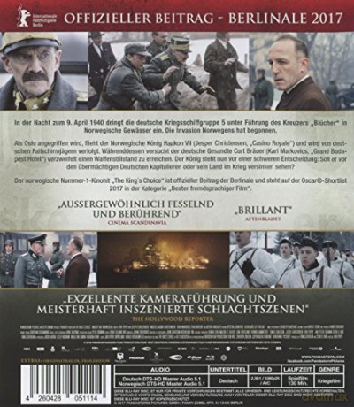 The King's Choice (Wybór króla) [Blu-Ray]