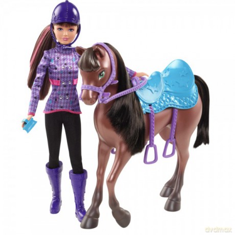 Barbie Lalka Skipper i Kucyk z filmu Y7563 [ZABAWKA]