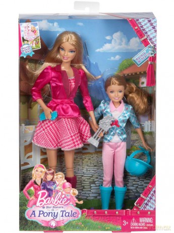 Siostry Barbie Lalka Dwupak X8411 [ZABAWKA]