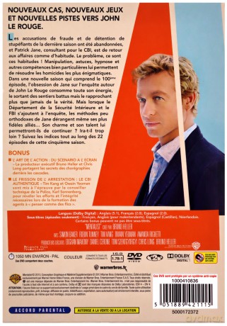 The Mentalist Season 5 (Mentalista Sezon 5) [5DVD]