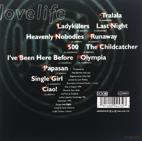 Lush: Lovelife (2023 Remaster) [CD]