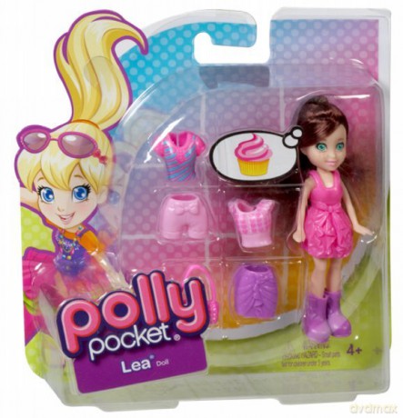 POLLY Pocket Zestaw-lalka i ubranka X8433 [ZABAWKA]