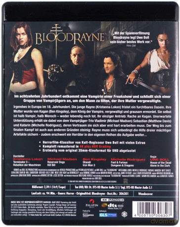BloodRayne [Blu-Ray 4K]+[Blu-Ray]