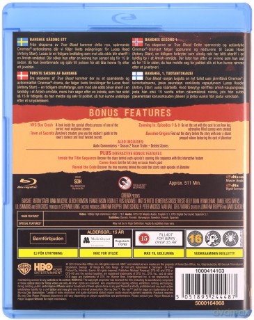 Banshee Season 1-4 [BOX] [4xBlu-Ray]