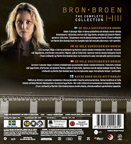 The Bridge Season 1-4 (Most nad Sundem) [11xBlu-Ray]
