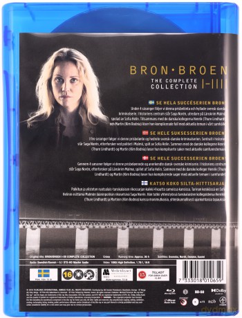 The Bridge Season 1-4 (Most nad Sundem) [11xBlu-Ray]