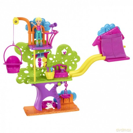 Domek na drzewie - Przygoda Polly Pocket na ścianie Y7113 [ZABAWKA]