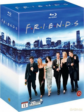 Friends - The Complete Season 1-10 (Przyjaciele Sezon 1-10) [BOX] [20xBlu-Ray]