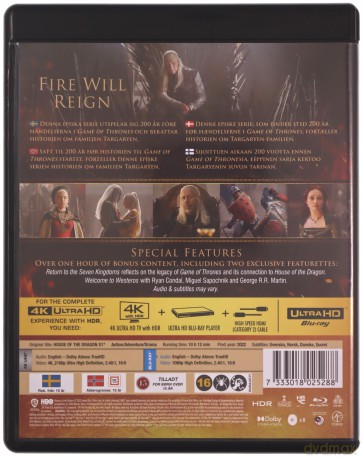 Ród Smoka Sezon 1 [4xBlu-Ray 4K]+[4xBlu-Ray]