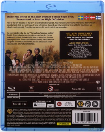 Korzenie (Roots)The complete miniseries [Blu-Ray]