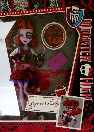 Lalka Monster High Upiorni uczniowie X4636 [ZABAWKA]