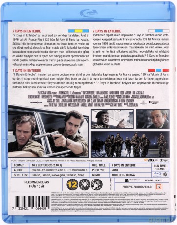 7 Days In Entebbe (Siedem dni) [Blu-Ray]