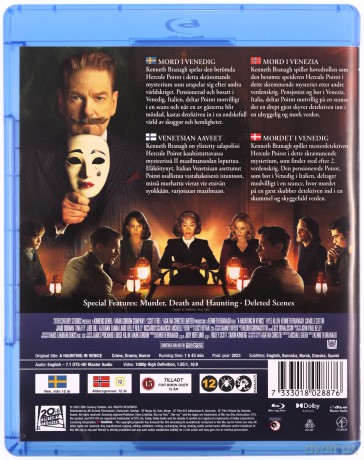 A Haunting in Venice (Duchy w Wenecji) [Blu-Ray]