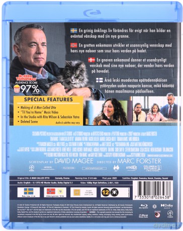 A Man Called Otto (Mężczyzna imieniem Otto) [Blu-Ray]