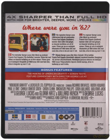 American Graffiti (Amerykańskie graffiti) [Blu-Ray 4K]