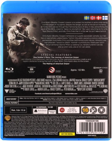 American Sniper (Snajper) [Blu-Ray]