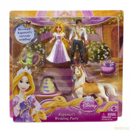 MATTEL Lalka Disney Princess Laleczki z wesela Roszpunki (X5113) [ZABAWKA]