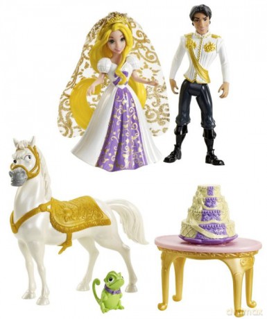 MATTEL Lalka Disney Princess Laleczki z wesela Roszpunki (X5113) [ZABAWKA]