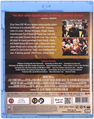 Any Given Sunday (Męska gra) [Blu-Ray]