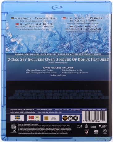 Avatar: The Way of Water (Avatar: Istota wody) [Blu-Ray]