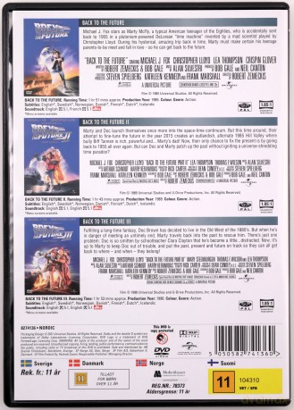 Back To The Future 1-3 (Powrót do przyszłości 1-3) [9DVD]