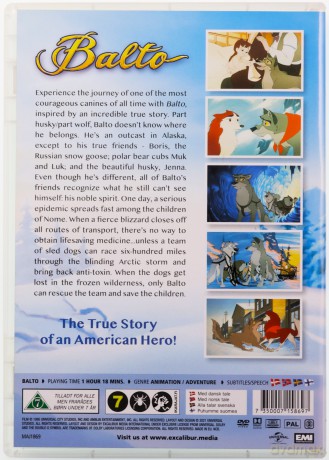 Balto (Przygody psa Balto) [DVD]