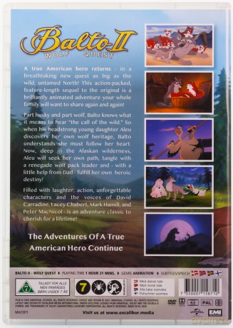 Balto: Wolf Quest (Balto II: Poszukiwania) [DVD]