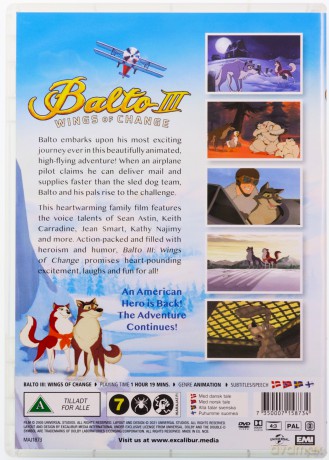 Balto III: Wings of Change (Balto III: Wicher zmian) [DVD]