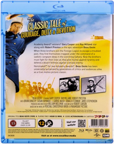 Beau Geste (Braterstwo krwi) [Blu-Ray]