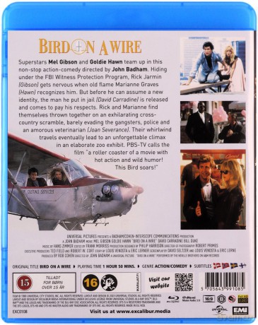Bird on a Wire (Ptaszek na uwięzi) [Blu-Ray]
